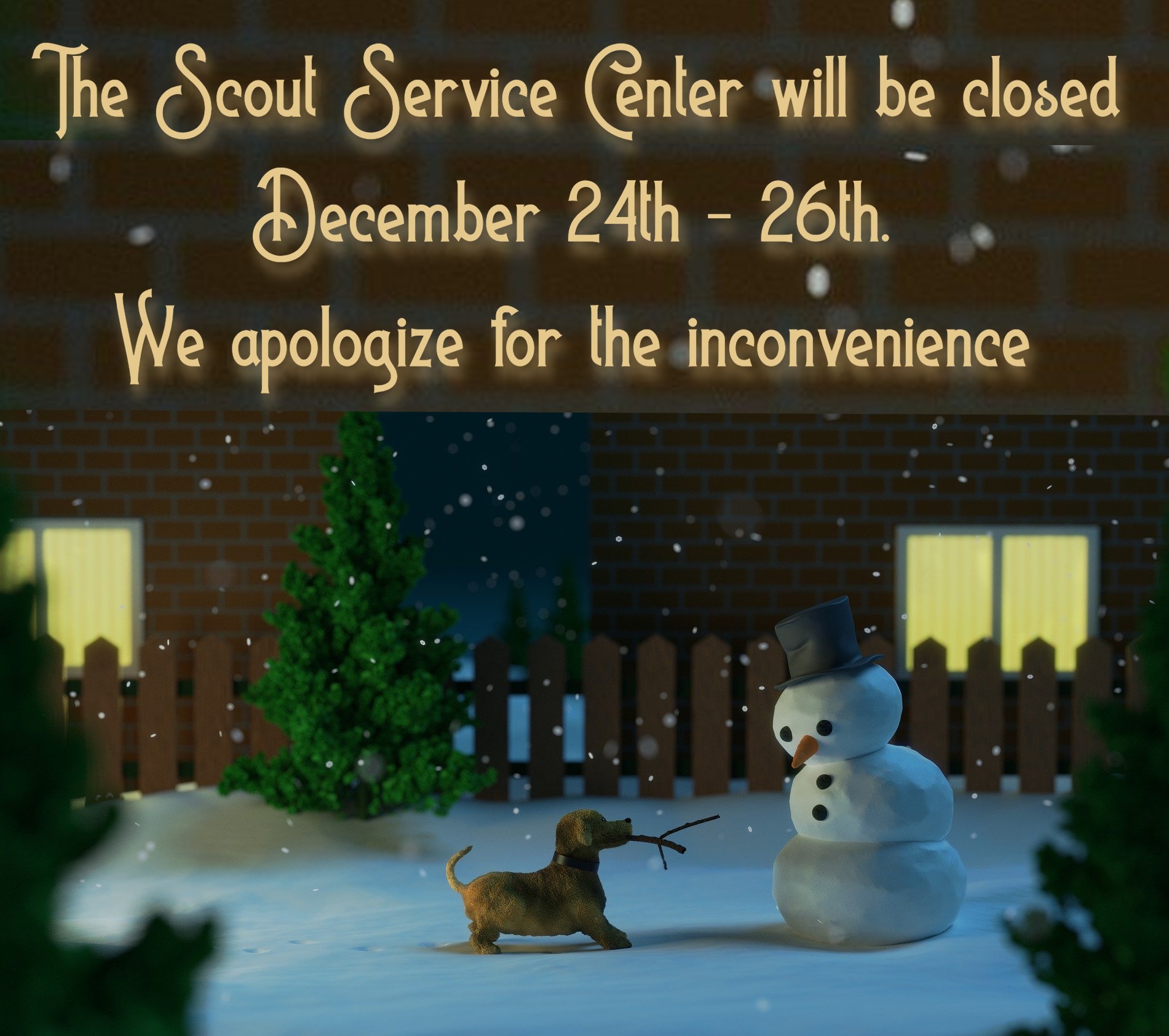 snowman-december closing
